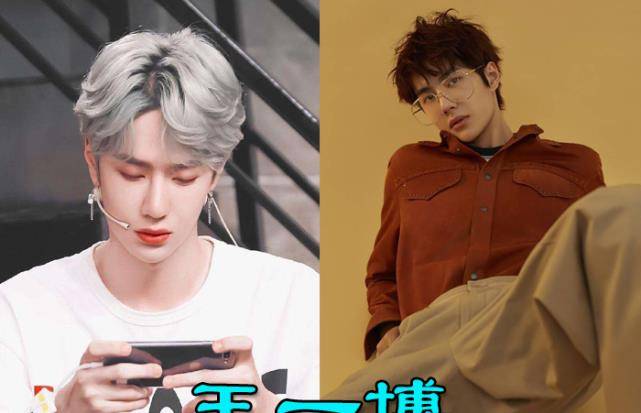 爱豆"白发造型",一博可爱,张艺兴似仙子,看到肖战:这才是大佬!