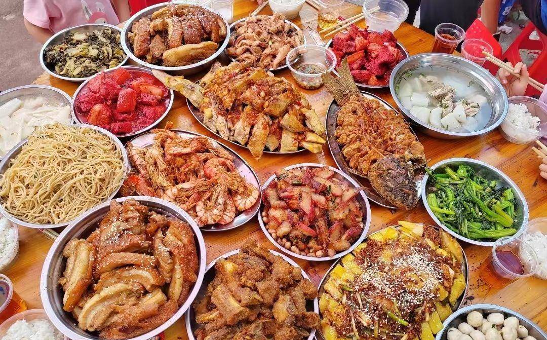 吃席就吃广西农村席!_来自_图片_网络