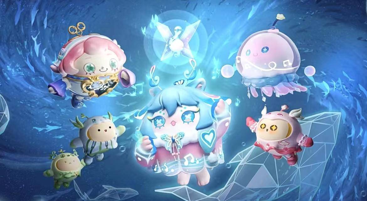 由仙境闪蝶幻化成的莉斯尔,浑身上下充满bulingbuling的光效~细看她的