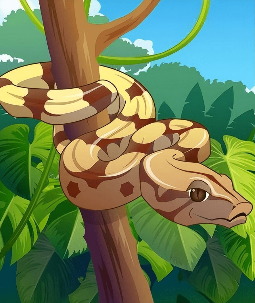 蟒蛇生吞花豹幼崽真实场景,母豹为报仇展开追杀,蟒蛇