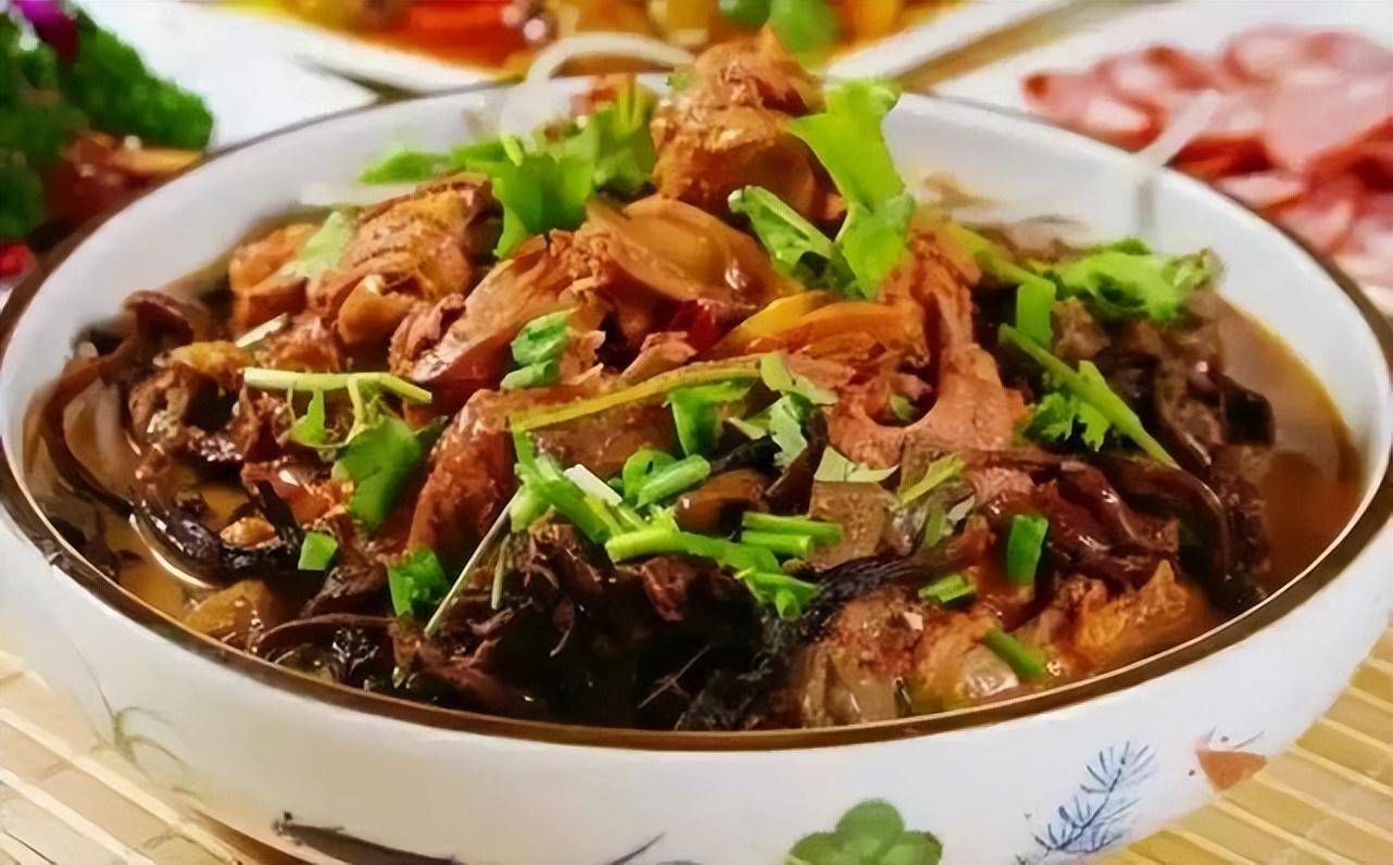 野鸡肉菜图片