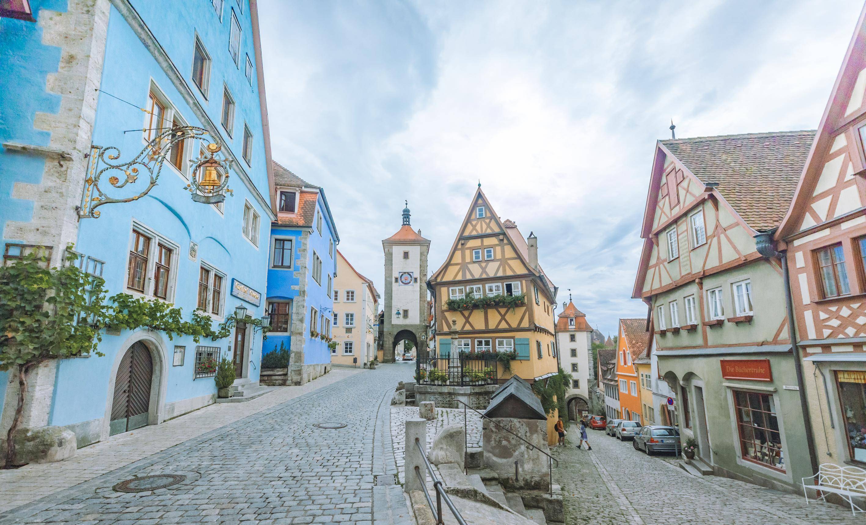 罗腾堡-德意志保存最完好的中世纪小镇_城墙_到达_市集