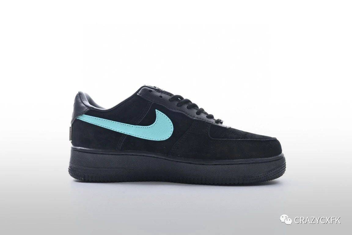 tiffany & co x nike air force 1 1837 联名黑蒂芙尼蓝耐克空军一号