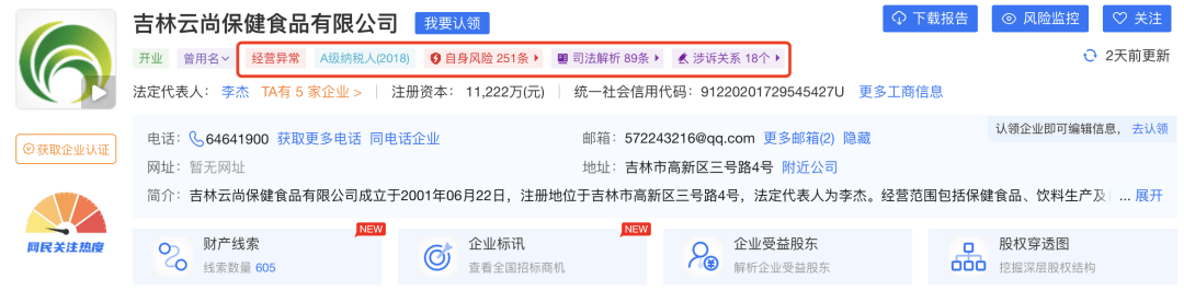 居然可以这样（企查查经营异常和限制消费令信息影响申请高新怎么办怎么清除） 第8张