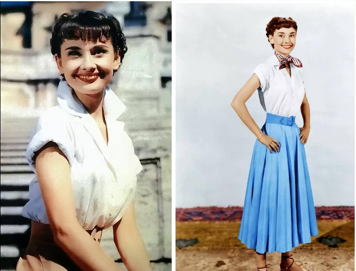 今年冬天"赫本裙"又火了,照着这么穿,又美又高级_毛衣_黑色_大衣