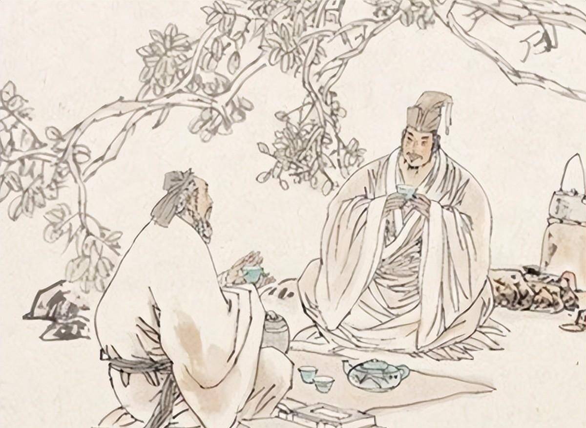 三月花醒好时节,古人喝茶气氛组上线!_唐代_大自然_园林