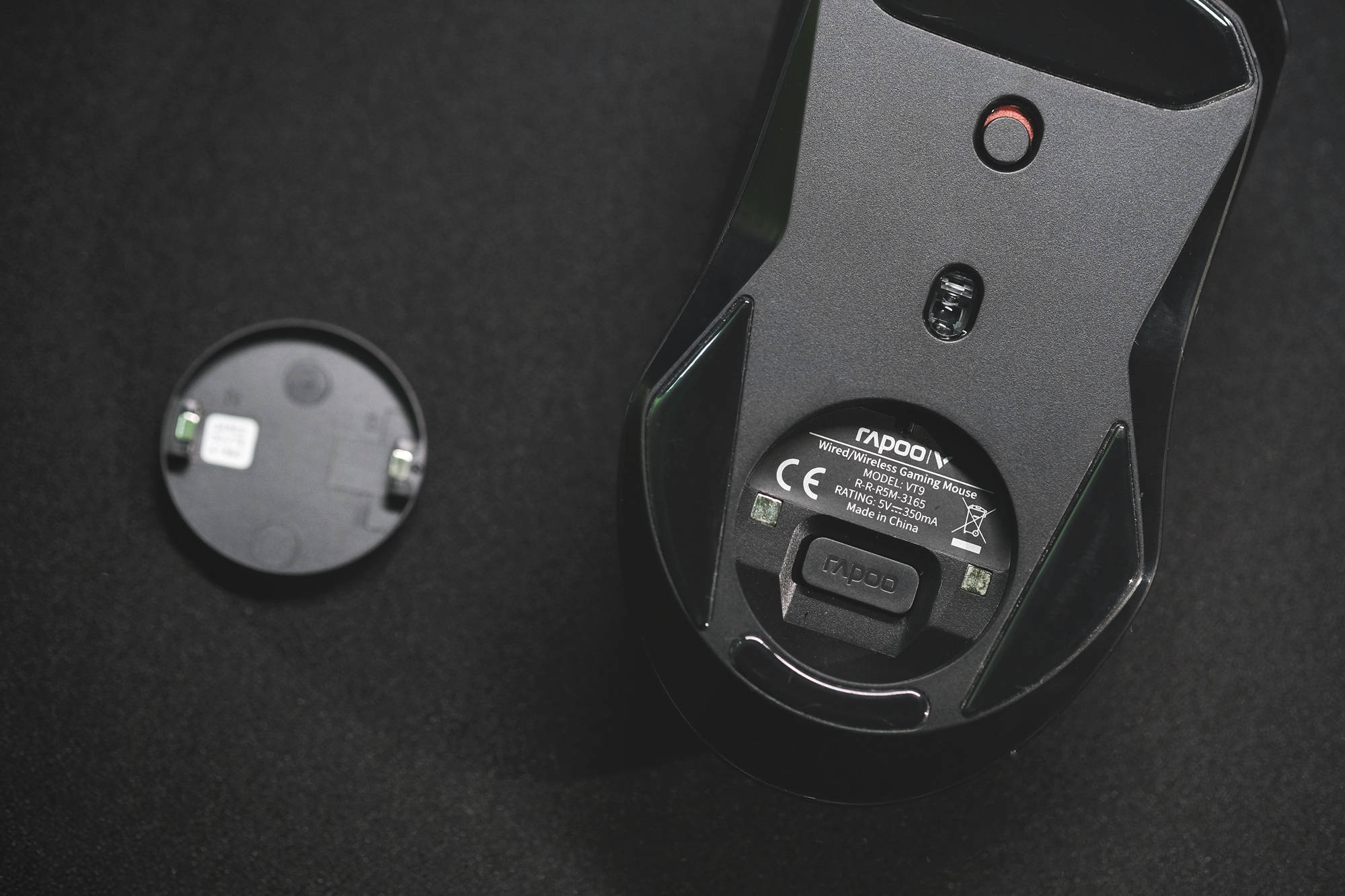 雷柏VT9游戏鼠标:3399引擎加持,补足无线充电,竟然还有隐藏模式?