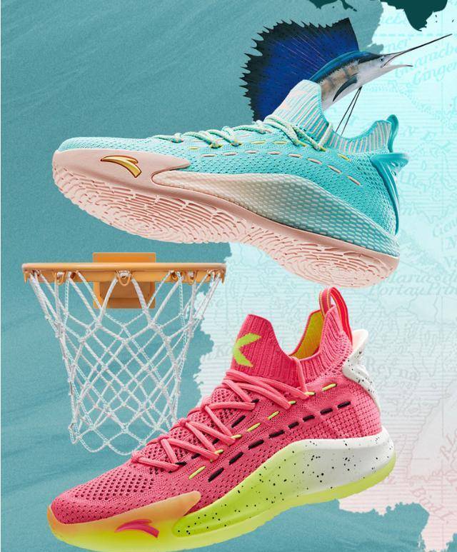 安踏kt 5 low 主场配色:汤普森最新签名球鞋,像极了青花瓷配色_anta