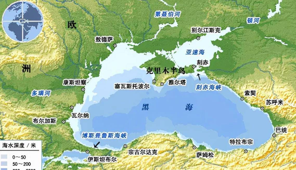 克里米亚中文地图图片