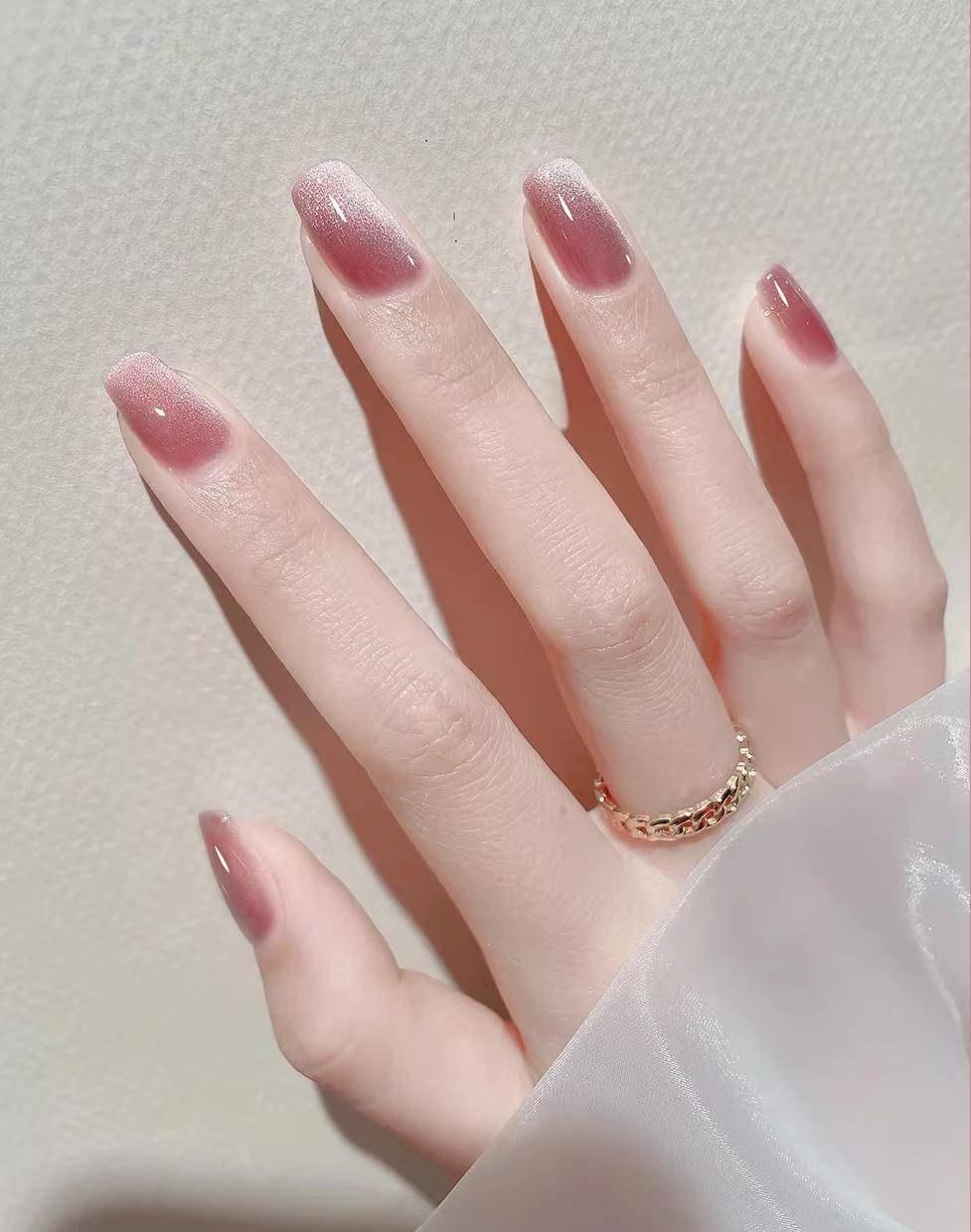 纯欲风:一些显白又有点小心机的美甲款式_仙女_猫眼_哥哥