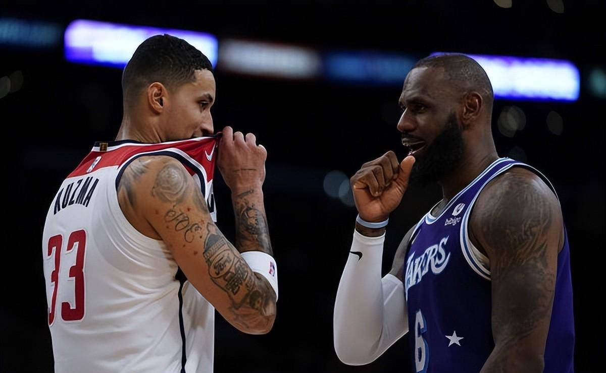 和詹姆斯在一起打球不惜牺牲自己 库兹马:不想让他失望_赛季_生涯