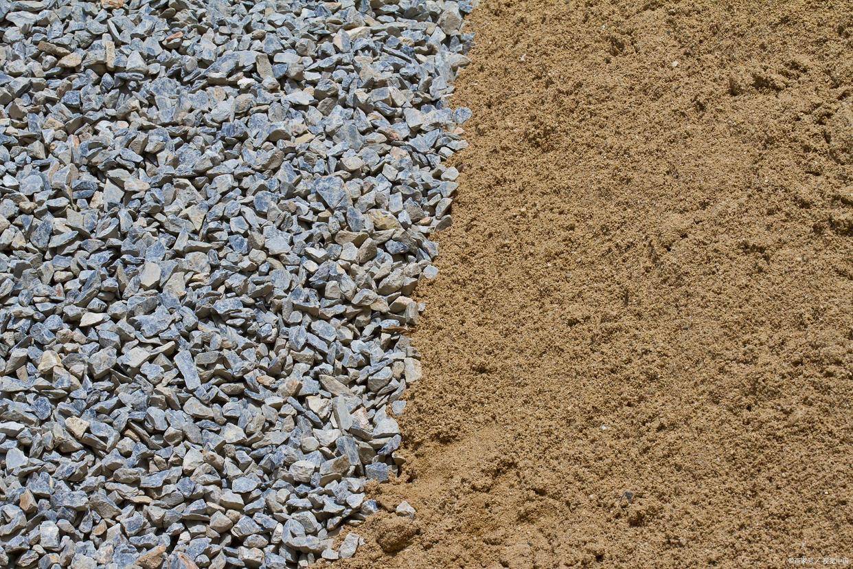 建筑沙子的种类图片