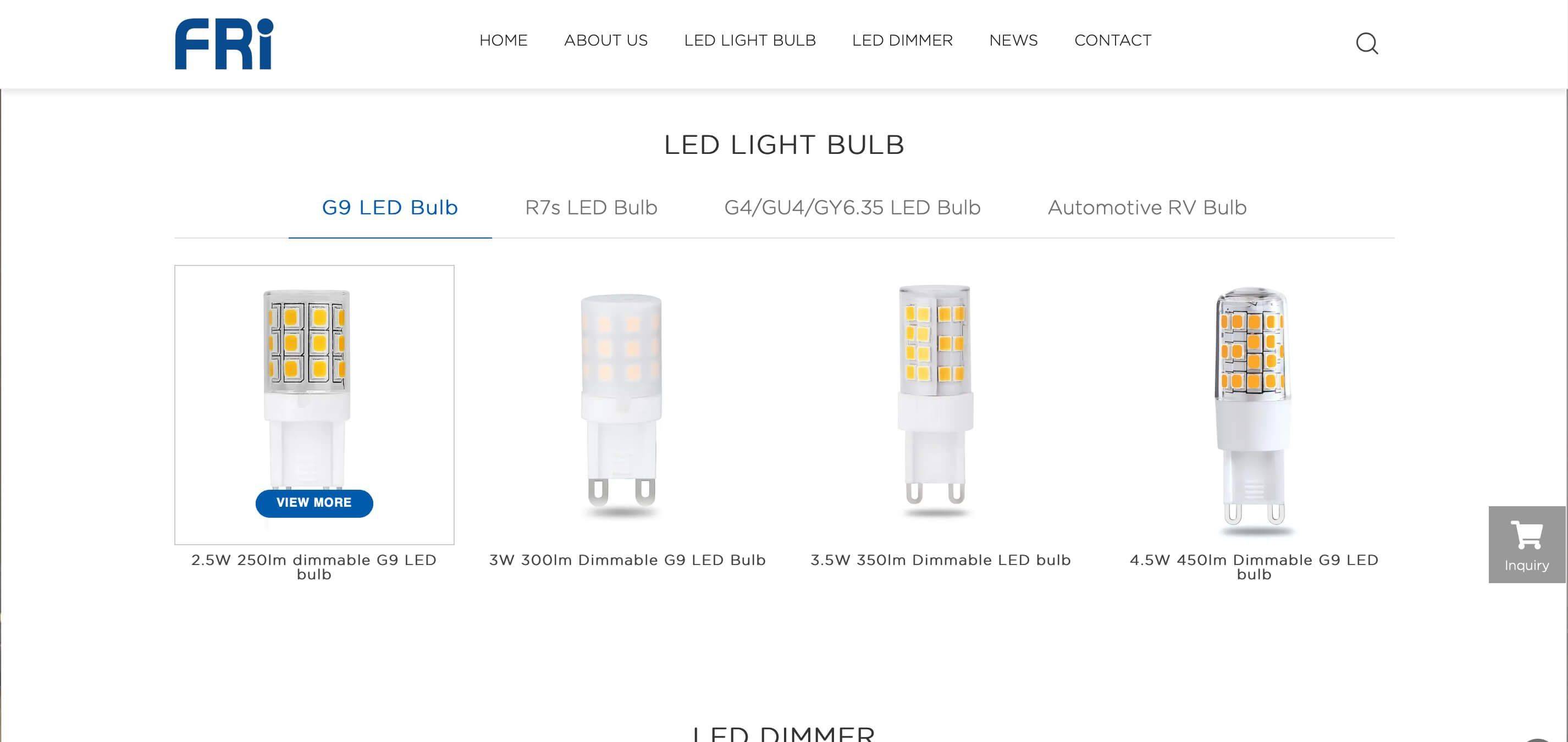 润启科技LED外贸营销型官网最新上线