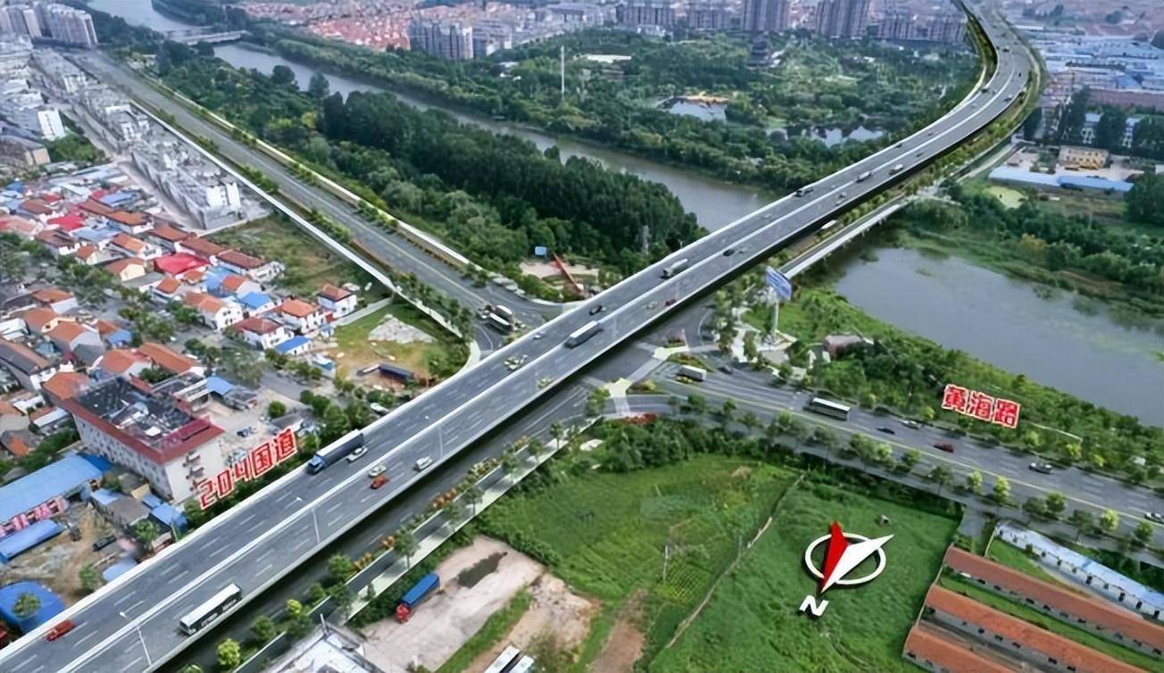 赣榆西环高架桥规划图片