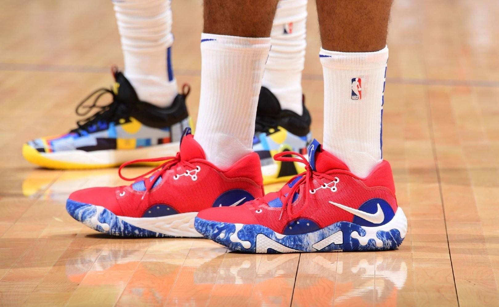 每日nba球星上脚球鞋「3月7日」_nike_快船队_adizero