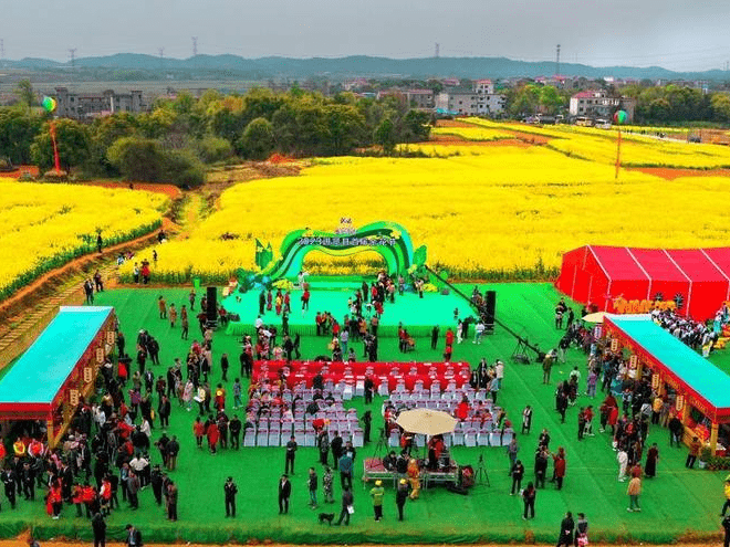 2023江西南昌进贤县首届金花节盛大开幕