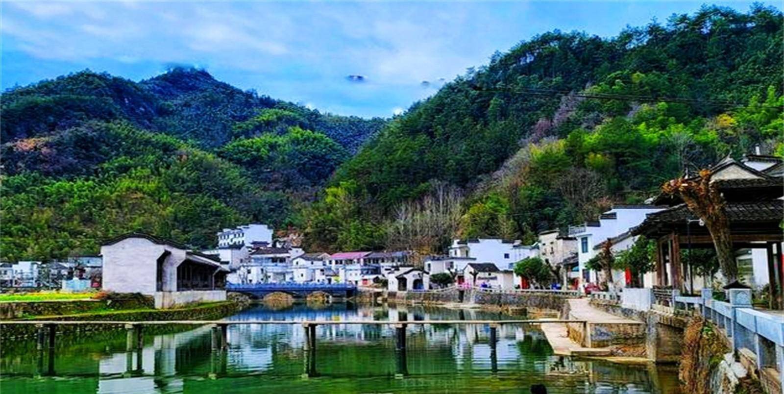 湖村,又称太极湖村,太极村,位于安徽绩溪县城东北17公里处.#说走就