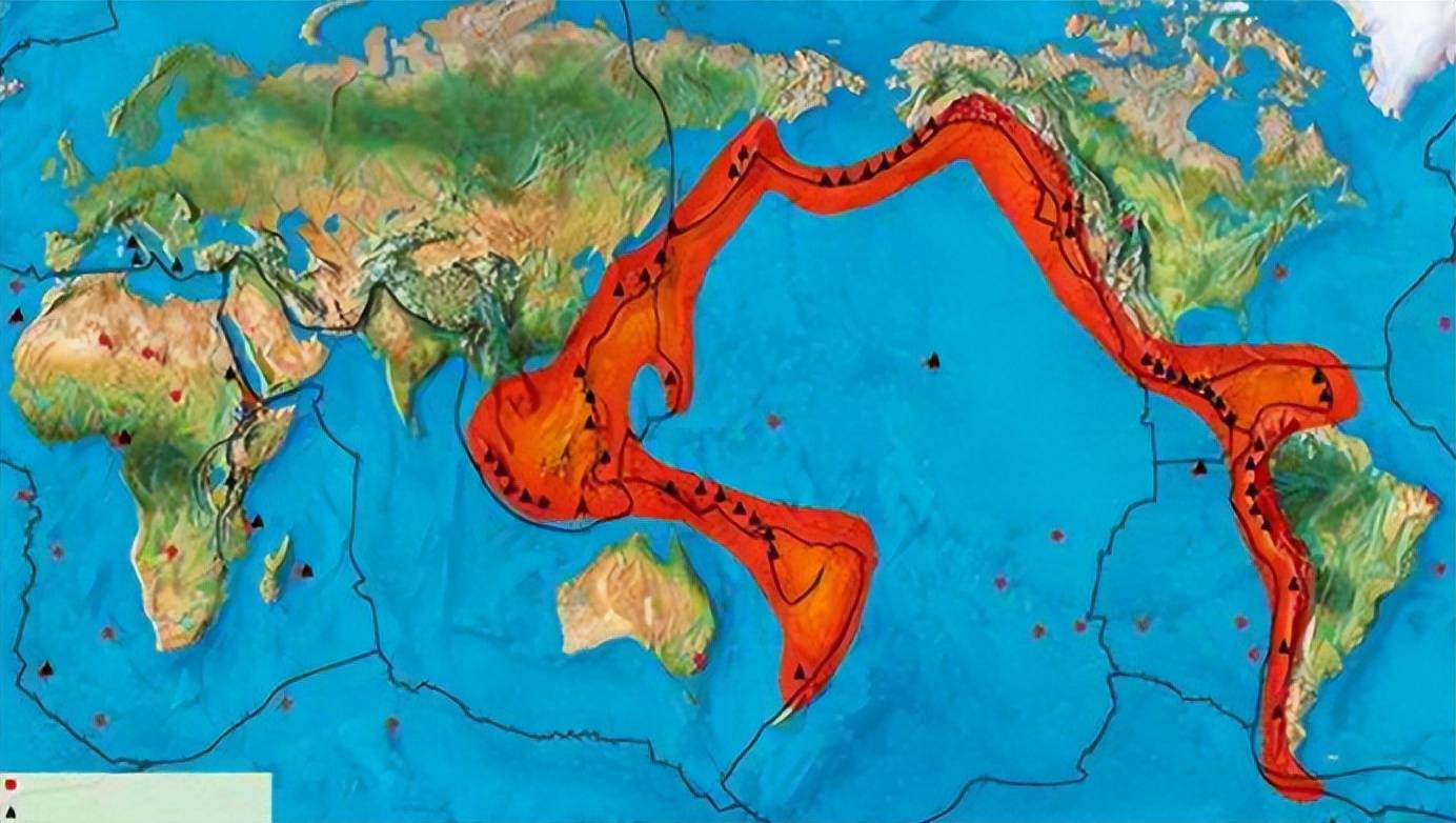 日本火山分布图片