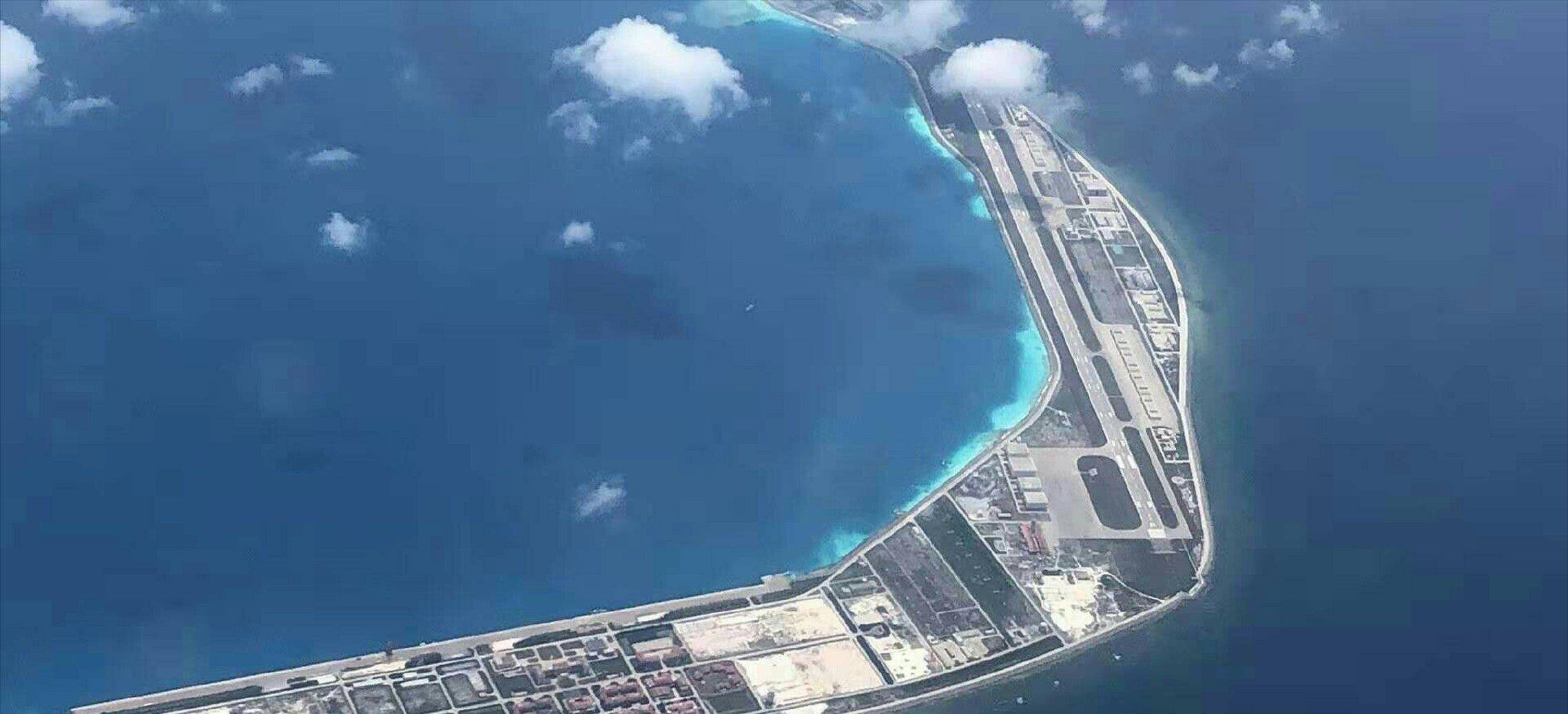 我国实控三角礁,距离美济岛仅36公里_南海_菲律宾_总面积