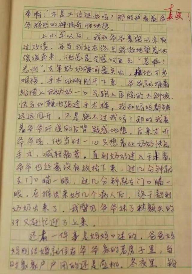 学到了吗（三年级写人的满分作文）三年级作文范文300字写人 第5张