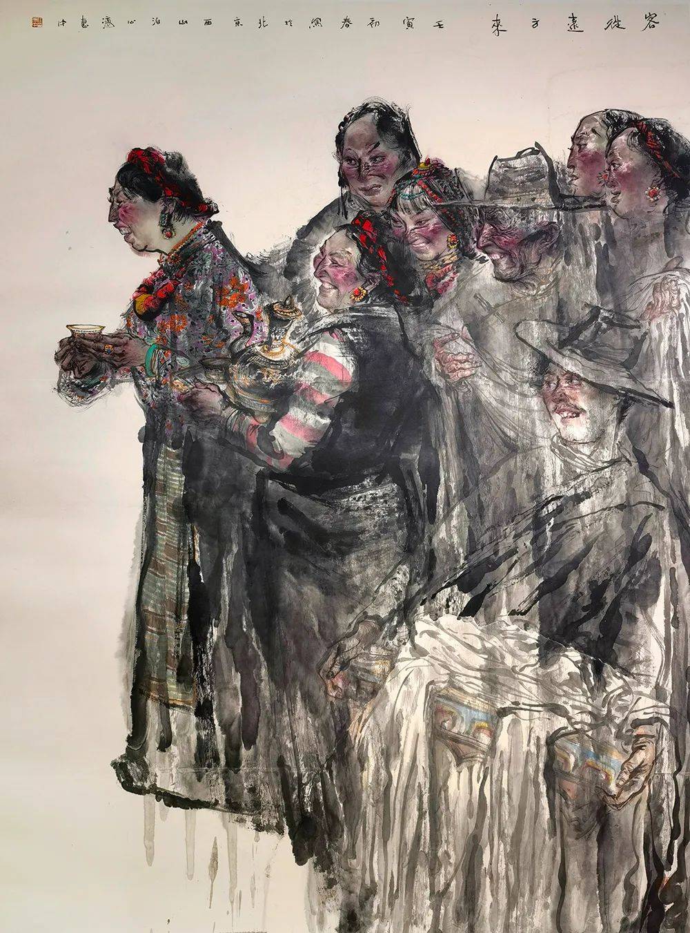 任惠中|水墨本色-2023年度中国当代书画名家作品鉴赏_人物_国画_美术