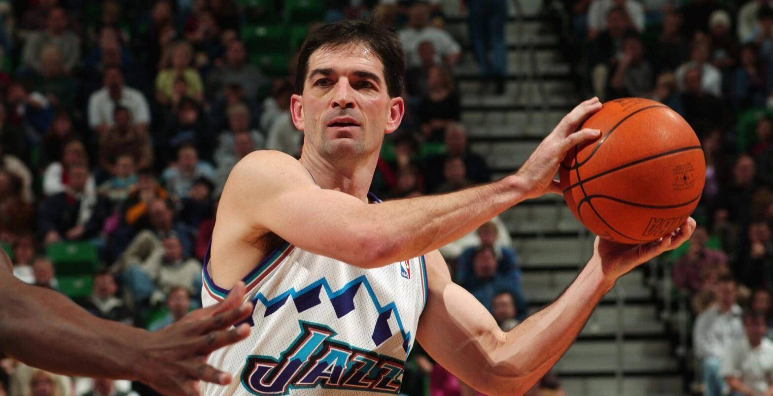 约翰·斯托克顿:nba历史助攻抢断王,平凡的身躯铸就不凡的伟大!