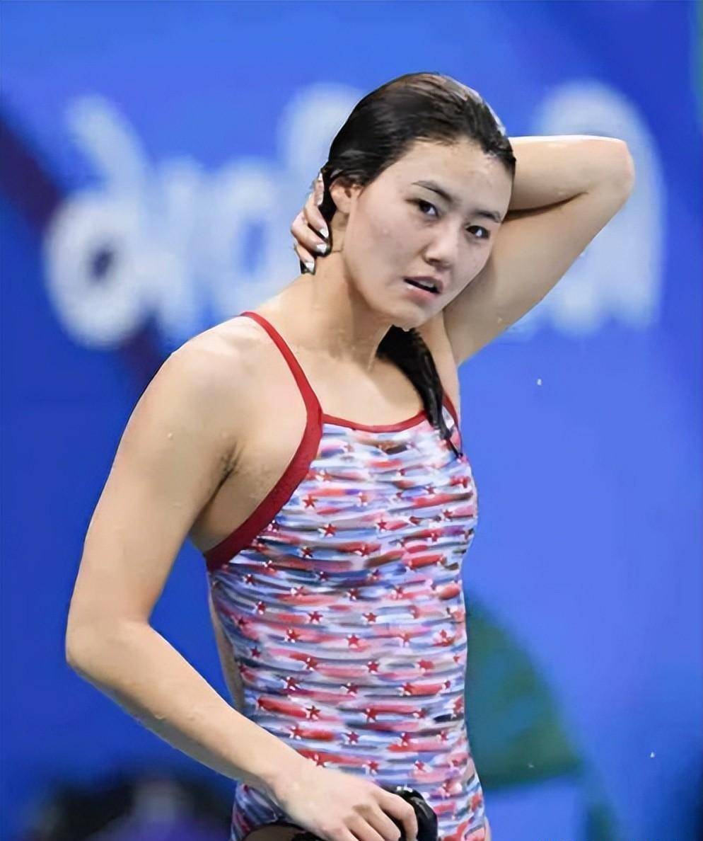 美女游泳运动员刘湘图片