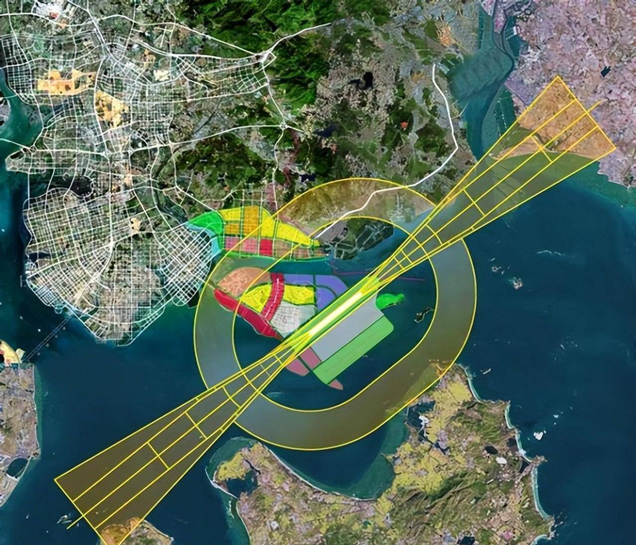 翔安机场规划图高清图片