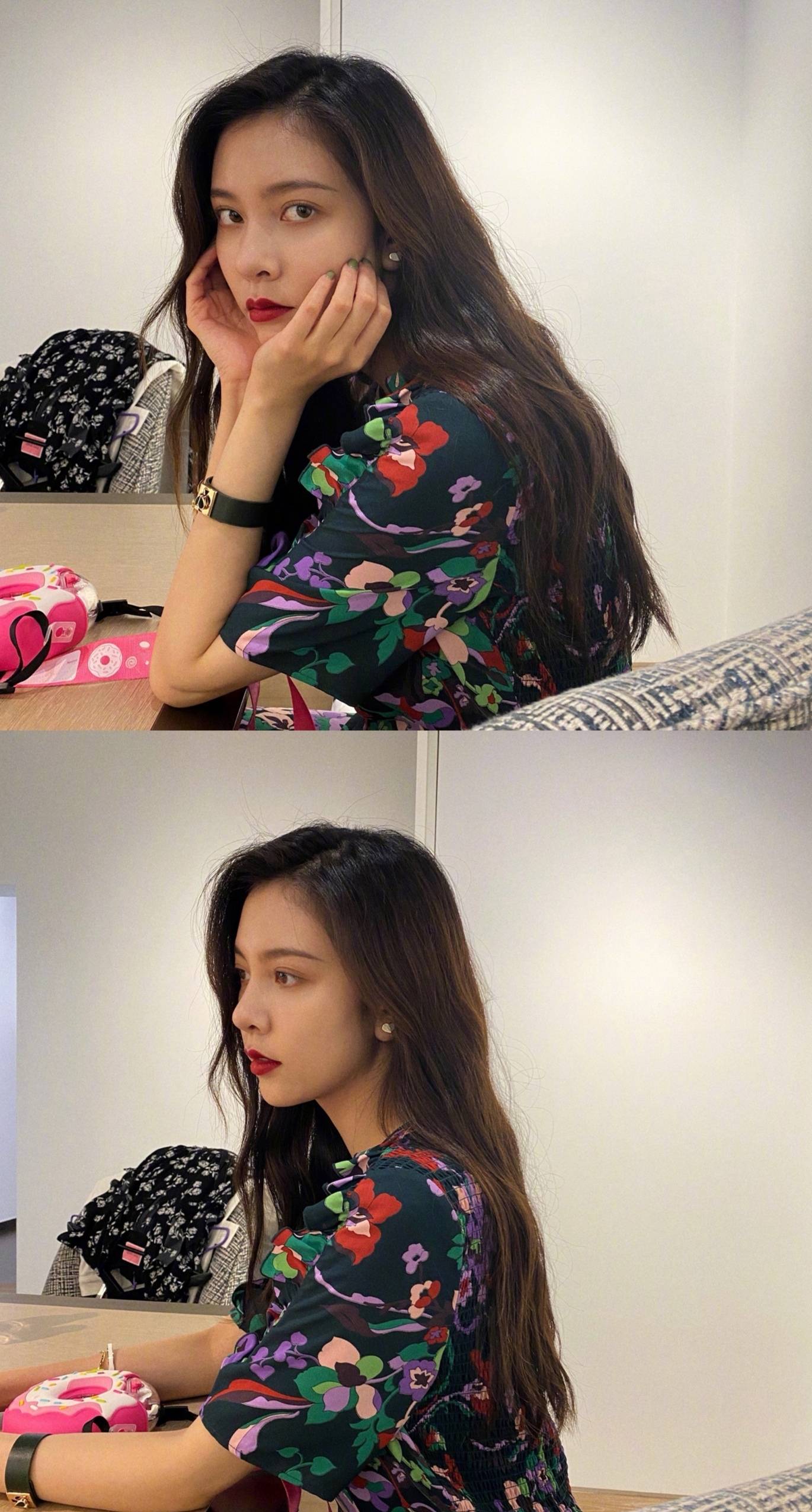 90后宋妍霏周雨彤私服帅气,你选哪一个_时尚_短裤_衬衫