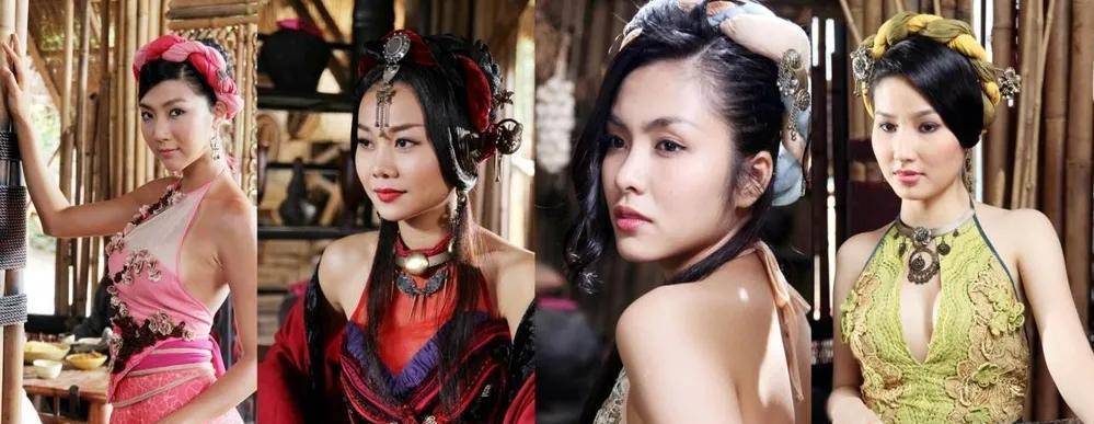 2013年,一部叫《美人计》的3d武侠片,由艳美以及越南国内当红的四位女