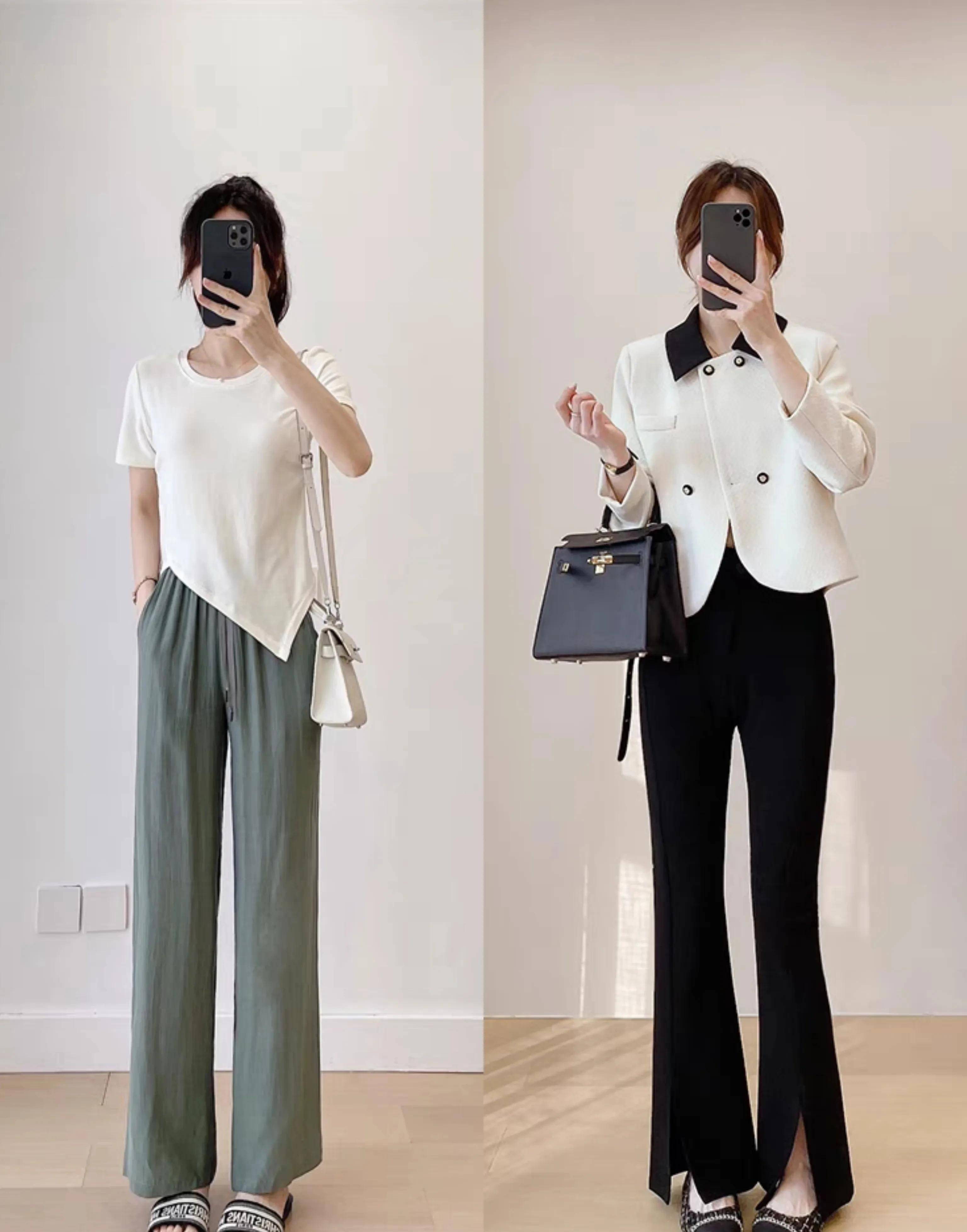 穿衣搭配-女生春季通勤上班气质职场穿搭