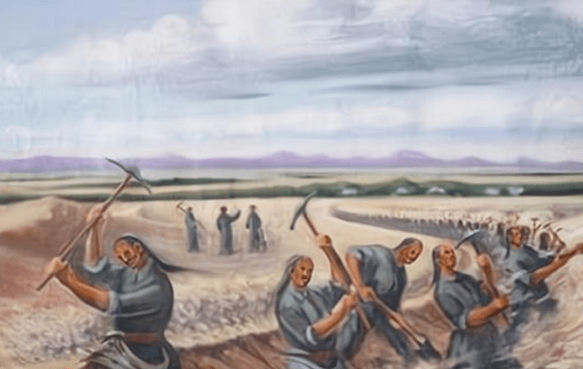 西域地区的控制,控制了吐谷浑,且末,龟兹等国家,并在这些地区推行屯田