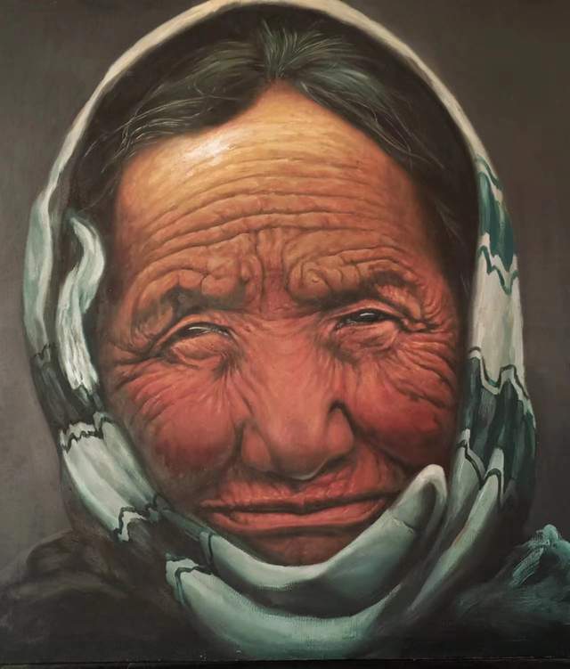 国家一级美术师——尤中华_油画_安源_作品