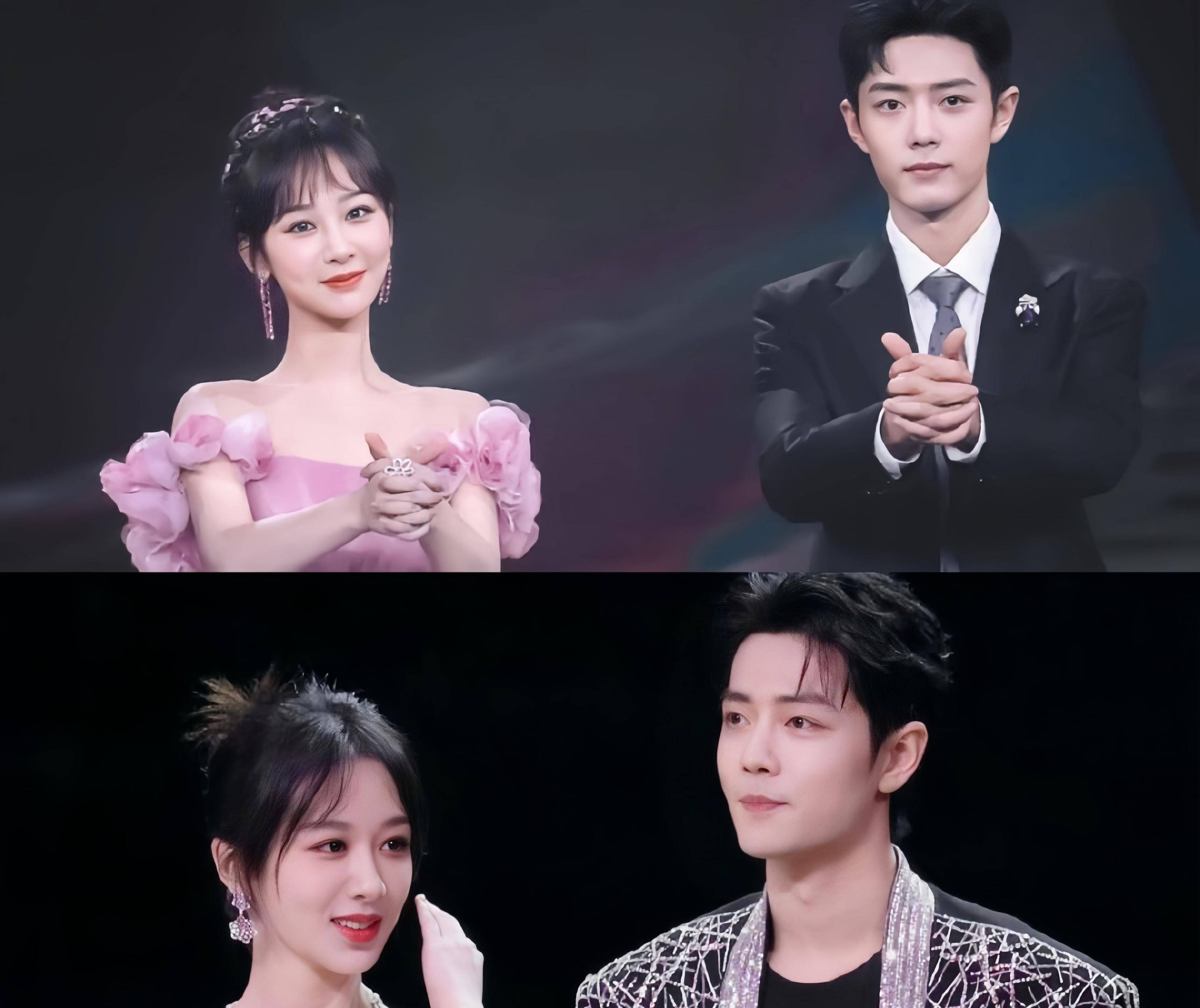 周深是在看杨紫和肖战上热搜的表情吗?胡歌获奖感言,刘亦菲态度肤浅?