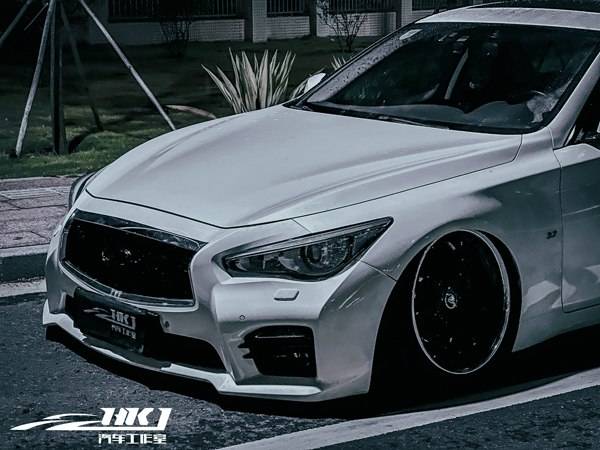 追求极致#英菲尼迪q50改装airbft气动避震案例_搜狐汽车_搜狐网