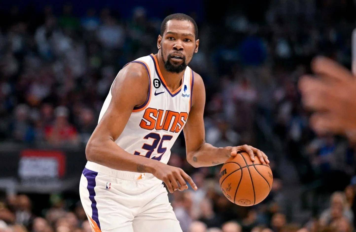 "杜兰特复出太阳基本可以锁定西部第四的位置,而最为关键的是关系到