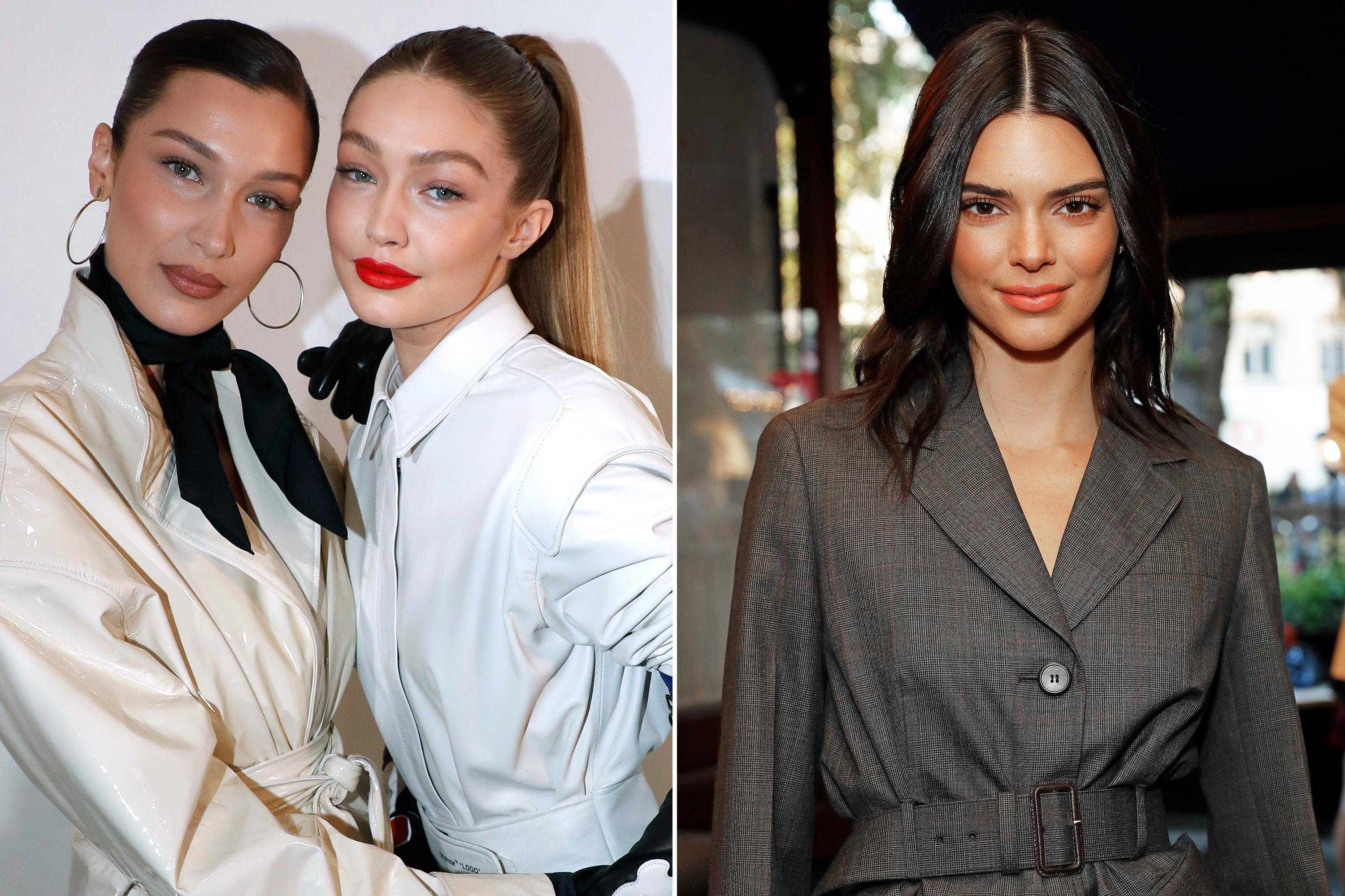 哈达迪( gigi hadid)和肯达尔.