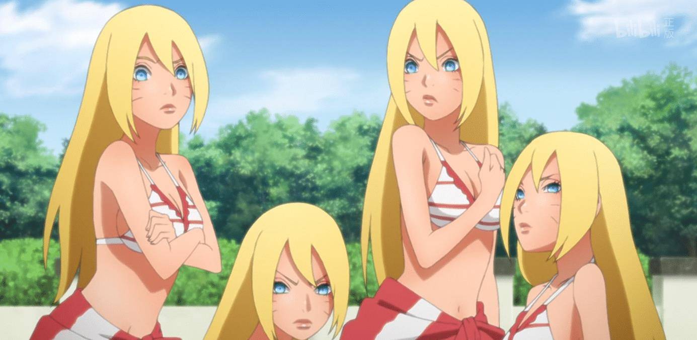 博人传:祖传忍术再现,博人使用后宫术变博酱,天斗