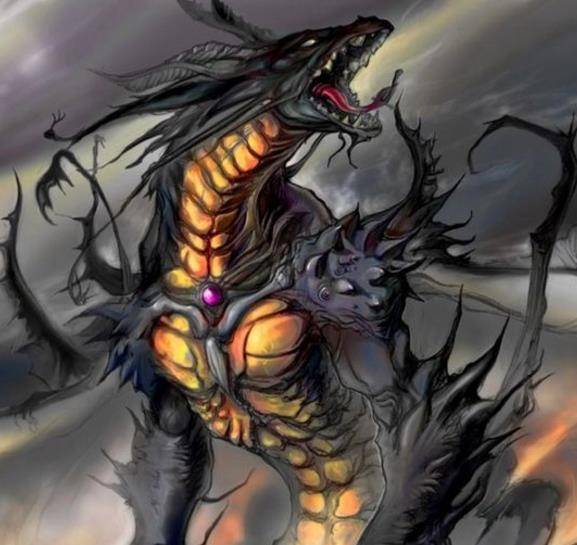 其实还有几个配角也是贯穿了好几部的,比如金眼黑龙王帝天,地狱魔龙魔