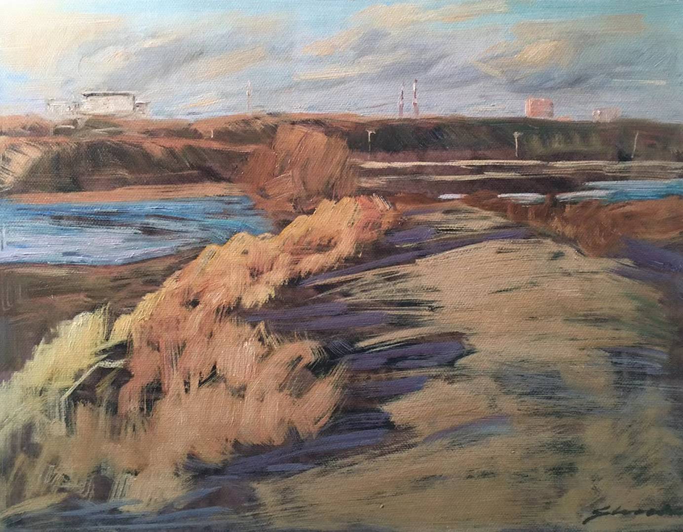 【画作】美在画面,美在意境,油画艺术家何树海写生作品欣赏_自然_北京