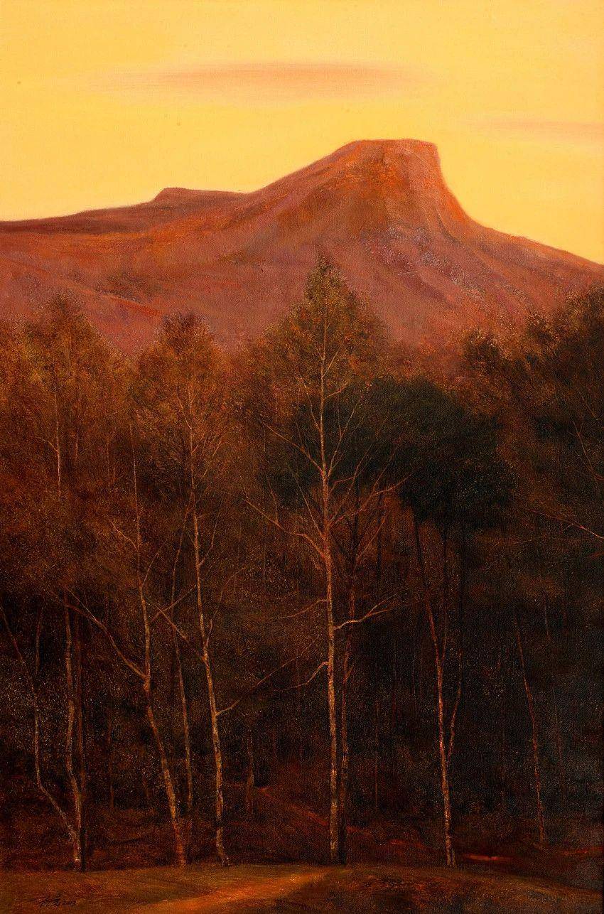 用热烈豪放的笔触,绚烂明快的色彩,让热带雨林魅力独具_海南_油画