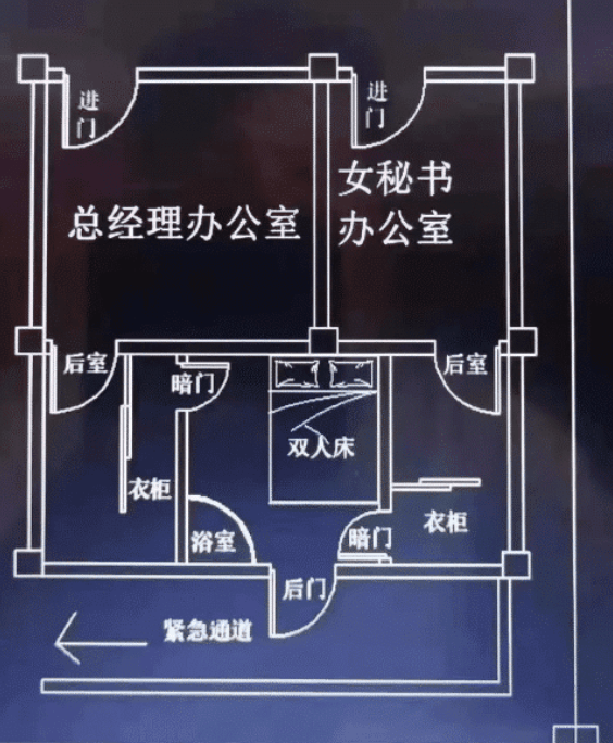 看到這幅設計圖,我只能說太有才了,就像個密室一樣,一般人真的發現不