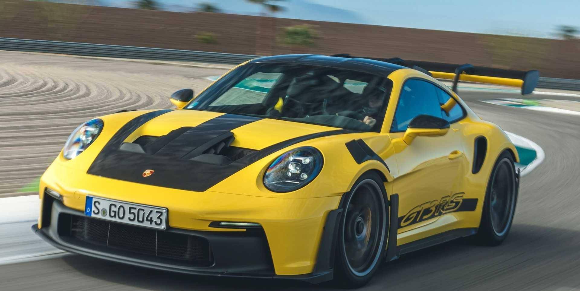 最后的自吸911,2023款保时捷911 gt3 rs实拍图发布_搜狐汽车_搜狐网