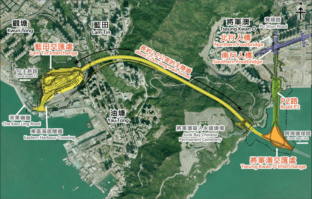 香港将军澳–蓝田隧道及跨湾连接路正式开通_项目_工程_海上