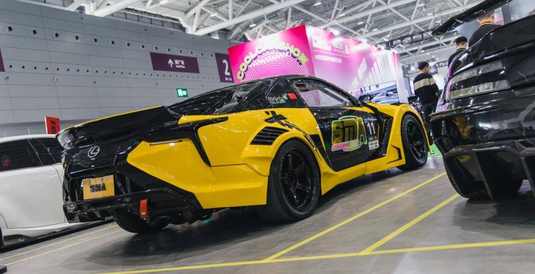 《aea改装大赛回顾》优秀竞技改装车-lc500h漂移赛车!