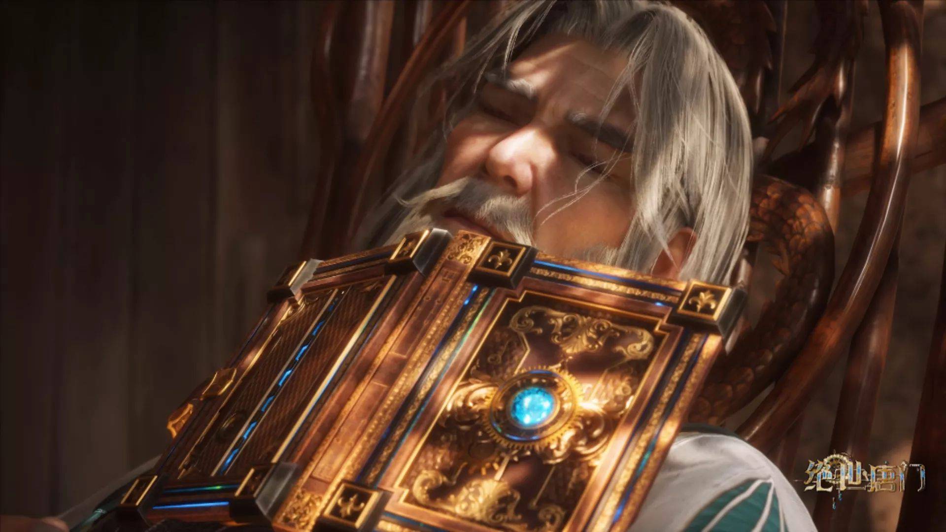 并不是觉醒的蓝电霸王龙,而是由于武魂变异所进化的光明圣龙,要知道