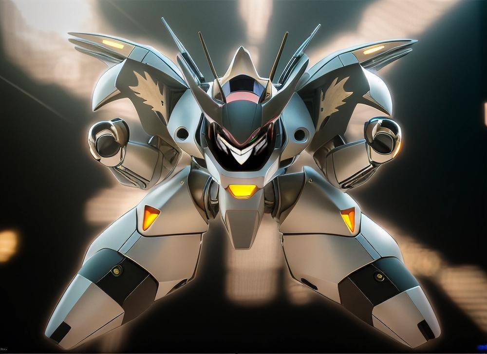 网友用ai渲染还原了《神龙斗士》里的机甲,你还记得那部龙神号吗_名字