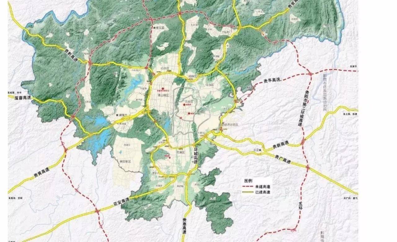解析贵阳环路建设-贵州贵阳5环在建并规划6环,未来环上重庆?