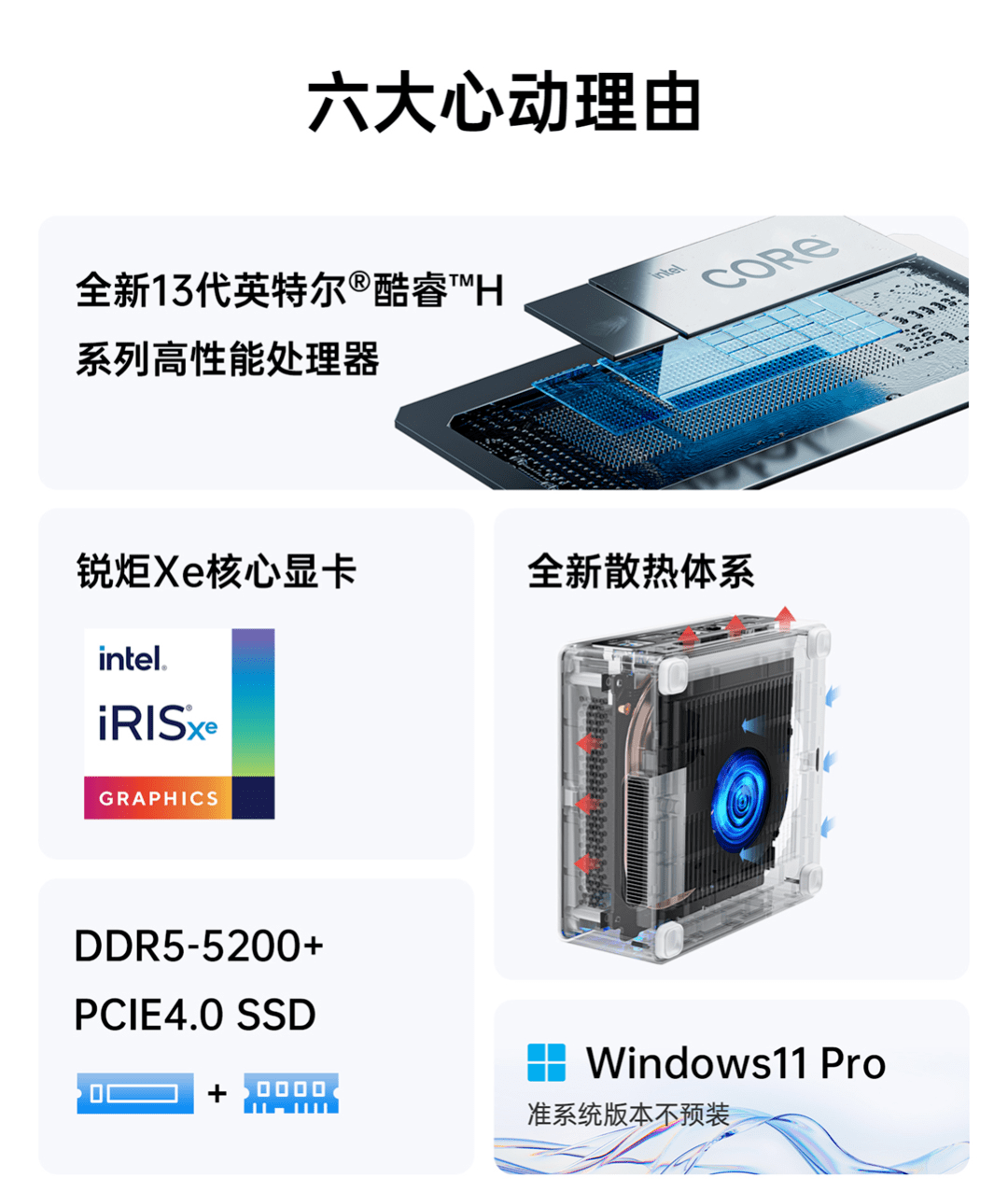 3599元起！铭凡发布全新13代酷睿i7迷你电脑_支持_处理器_接口