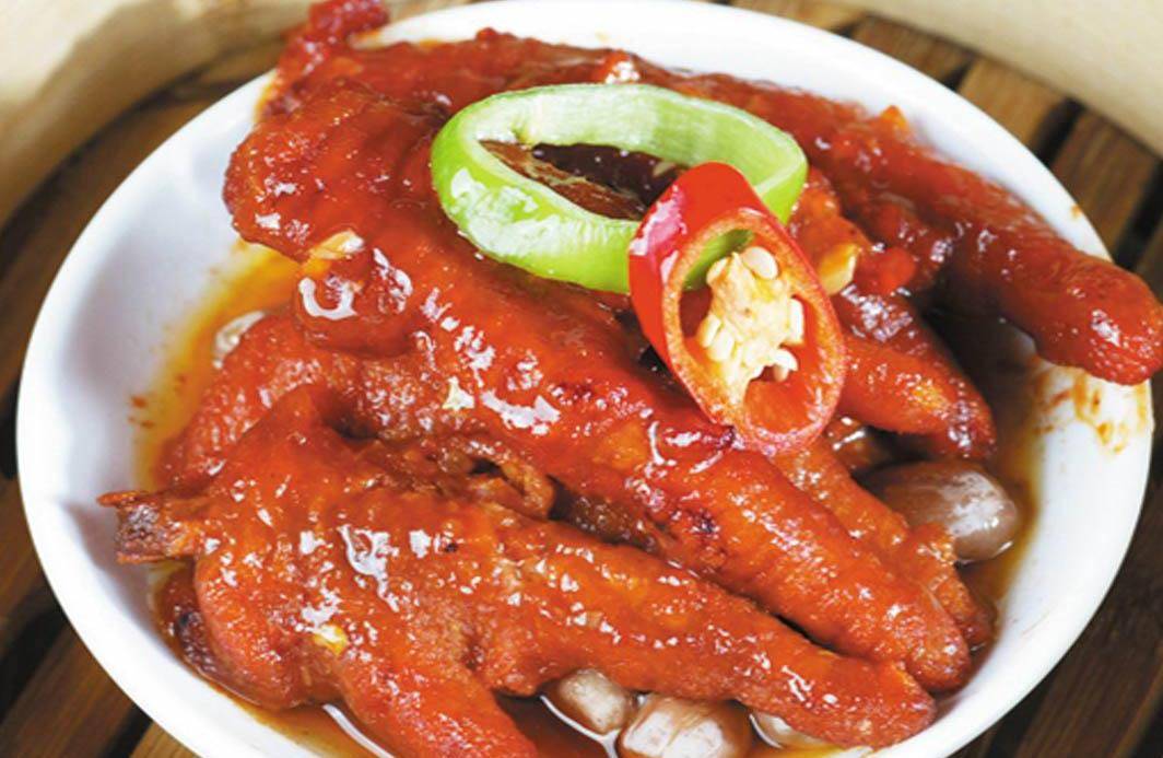 中国菜:紫金凤爪,美味可口的小吃,简单做法_鸡爪_桂皮_八角